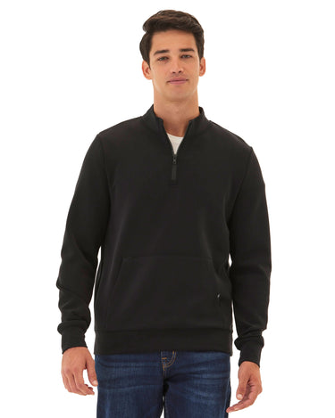 Trevor Peached Modal 1/2 Zip Mens Outerwear Sweatshirt Threads 4 Thought 