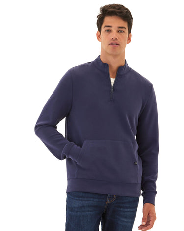 Trevor Peached Modal 1/2 Zip Mens Outerwear Sweatshirt Threads 4 Thought 