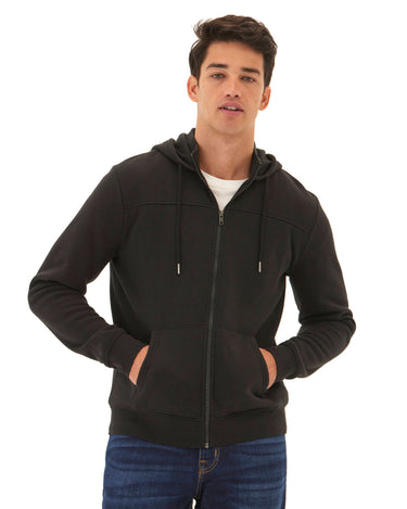 Dante Triblend Fleece Zip Hoodie Mens Outerwear Sweatshirt Threads 4 Thought 