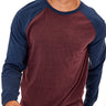 Triblend Long Sleeve Raglan Tee Mens Tops Tshirt Long Threads 4 Thought 