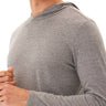 Long Sleeve Triblend Tee Shirt Hoodie Mens Tops Tshirt Long Threads 4 Thought 