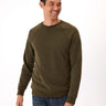 Triblend Long Sleeve Raglan Sweatshirt Mens Outerwear Sweatshirt Threads 4 Thought 