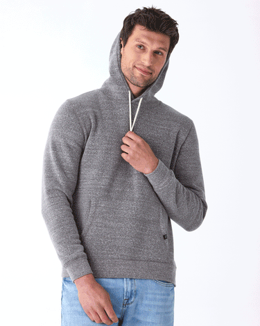 Triblend Pullover Hoodie Mens Outerwear Sweatshirt Threads 4 Thought 