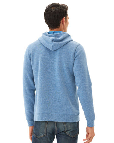 Triblend Fleece Pullover Hoodie Mens Outerwear Sweatshirt Threads 4 Thought 