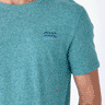 Waves Embroidered Triblend Crew Tee Mens Tops Tshirt Short Threads 4 Thought 