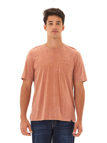 Skipper Mineral Wash Tee Mens Tops Tshirt Short Threads 4 Thought 