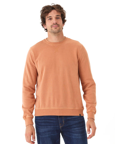 Mineral Wash Fleece Crew Mens Outerwear Sweatshirt Threads 4 Thought 