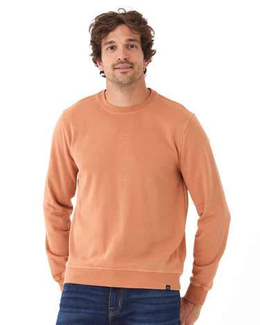 Mineral Wash Fleece Crew Mens Outerwear Sweatshirt Threads 4 Thought 