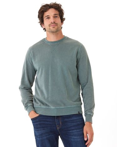 Mineral Wash Fleece Crew Mens Outerwear Sweatshirt Threads 4 Thought 