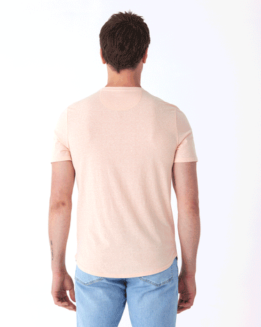 Baseline Triblend 2-Button SS Henley Mens Tops Tshirt Short Threads 4 Thought 