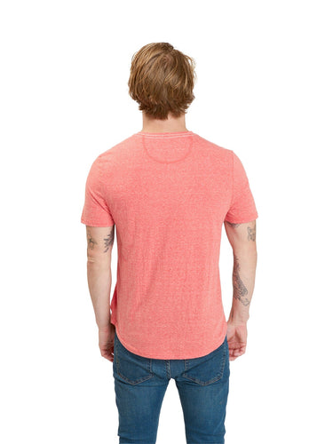 Baseline 2 Button Short Sleeve Henley Mens Tops Tshirt Short Threads 4 Thought 