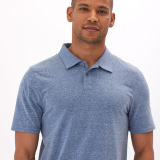 Baseline 2 Button Short Sleeve Polo Mens Tops Tshirt Short Threads 4 Thought 