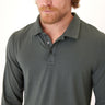 Luxe Jersey Long Sleeve Polo Mens Tops Tshirt Long Threads 4 Thought 