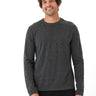 Tucker Triblend Long Sleeve Crew Mens Tops Tshirt Long Threads 4 Thought 