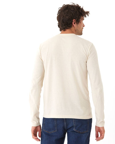 Tucker Triblend Long Sleeve Crew Mens Tops Tshirt Long Threads 4 Thought 