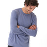 Tucker Triblend Long Sleeve Crew Mens Tops Tshirt Long Threads 4 Thought 