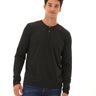 Austin Triblend 2 Button Long Sleeve Henley Mens Tops Tshirt Long Henley Threads 4 Thought 