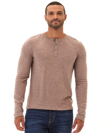 Elias Sweater Knit Long Sleeve Henley Mens Outerwear Sweater Threads 4 Thought 