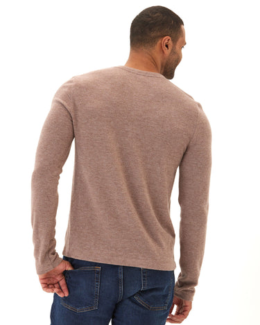 Elias Sweater Knit Long Sleeve Henley Mens Outerwear Sweater Threads 4 Thought 