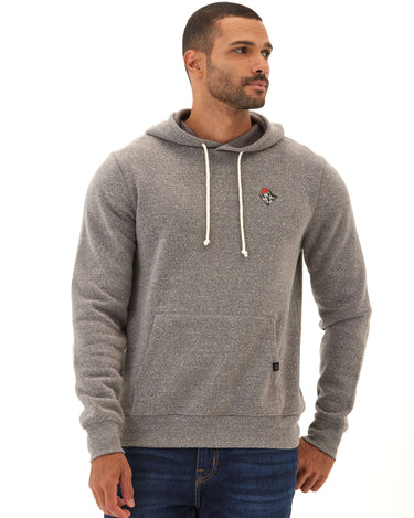 Embroidered Triblend Fleece Hoodie Mens Outerwear Sweatshirt Threads 4 Thought 