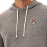 Embroidered Triblend Fleece Hoodie Mens Outerwear Sweatshirt Threads 4 Thought 