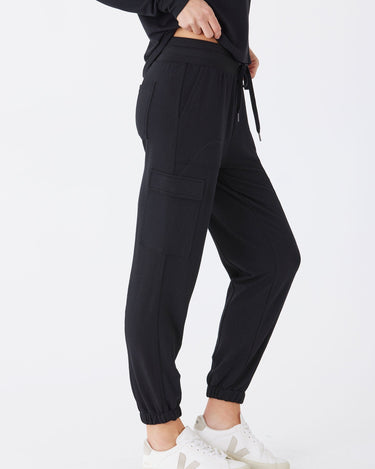 Margot Modal Terry Cargo Jogger Womens Bottoms Sweatpants Threads 4 Thought 