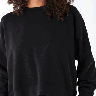 Naia Peached Modal Pullover Womens Outerwear Sweatshirt Threads 4 Thought 