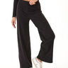 Sarina Brushed Performance Rib Wide Leg Pant Womens Bottoms Pants Threads 4 Thought 