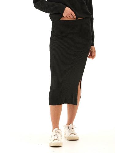 Adella Cozy Rib Sweater Midi Skirt Womens Bottoms Skirt Threads 4 Thought 