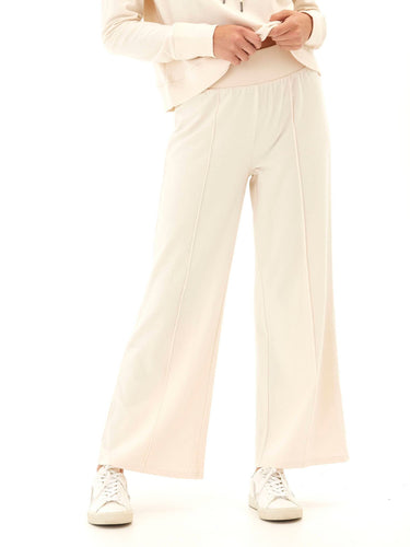 Shiloh Cozy Fleece Rib Mix Wide Leg Pant Womens Bottoms Sweatpants Threads 4 Thought 