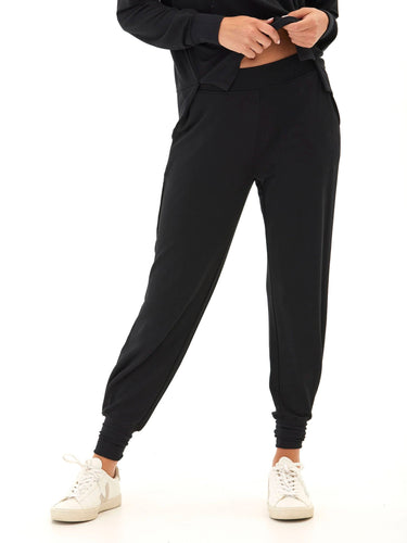 Zarina Modal Terry Tulip-Hem Jogger Womens Bottoms Sweatpants Threads 4 Thought 