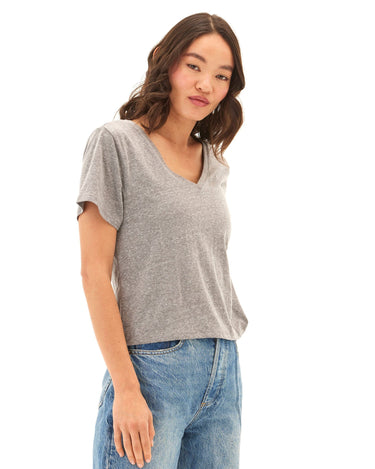 Ada Triblend V-Neck Tee Womens Tops Short Tee Threads 4 Thought 