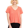 Ada Triblend V-Neck Tee Womens Tops Short Threads 4 Thought 