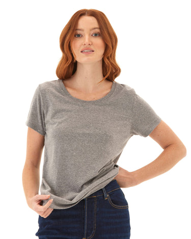 Odette Triblend Crew Tee Womens Tops Short Tee Threads 4 Thought 