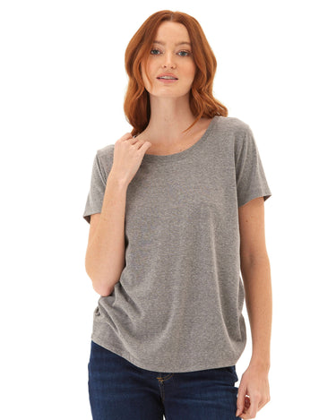 Odette Triblend Crew Tee Womens Tops Short Tee Threads 4 Thought 