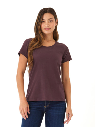 Odette Classic Jersey Crew Tee Womens Tops Short Threads 4 Thought 