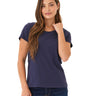 Odette Classic Jersey Crew Tee Womens Tops Short Threads 4 Thought 