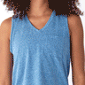 Hera Triblend Jersey V-Neck Tank Womens Tops Tanks Threads 4 Thought 