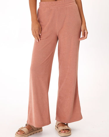 Sharie Towel Terry Wide Leg Pant Womens Bottoms Pants Threads 4 Thought 