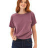 Shelbie Triblend Jersey Pocket Tee Womens Tops Short Tee Threads 4 Thought 