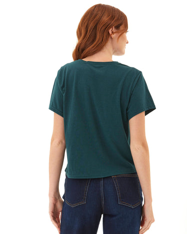 Shelbie Triblend Jersey Pocket Tee Womens Tops Short Tee Threads 4 Thought 