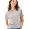 Shelbie Triblend Jersey Pocket Tee Womens Tops Short Tee Threads 4 Thought 