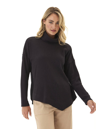 Rikke Eco Thermal Asymmetrical Long Sleeve Top Womens Tops Long Shirt Threads 4 Thought 