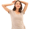 Pattie Triblend V-Neck Tee Womens Tops Short Tee Threads 4 Thought 