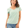 Pattie Triblend V-Neck Tee Womens Tops Short Tee Threads 4 Thought 