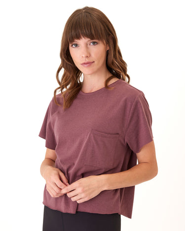 Maggie Triblend Tee Womens Tops Short Threads 4 Thought 