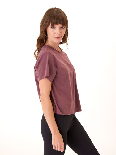 Maggie Triblend Tee Womens Tops Short Threads 4 Thought 