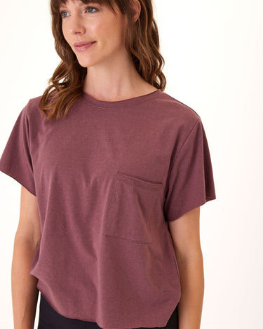 Maggie Triblend Tee Womens Tops Short Threads 4 Thought 