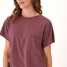 Maggie Triblend Tee Womens Tops Short Threads 4 Thought 