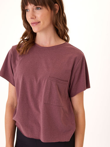 Maggie Triblend Tee Womens Tops Short Threads 4 Thought 